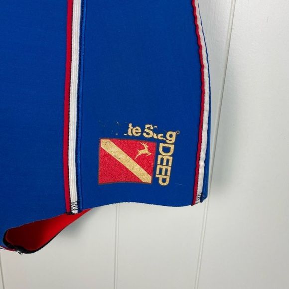 Blue Women's Swim One Piece - Picture 4 of 8